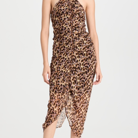 Isabel Marant Étoile Valdi Dress in Ochre size 42 - Picture 3 of 7